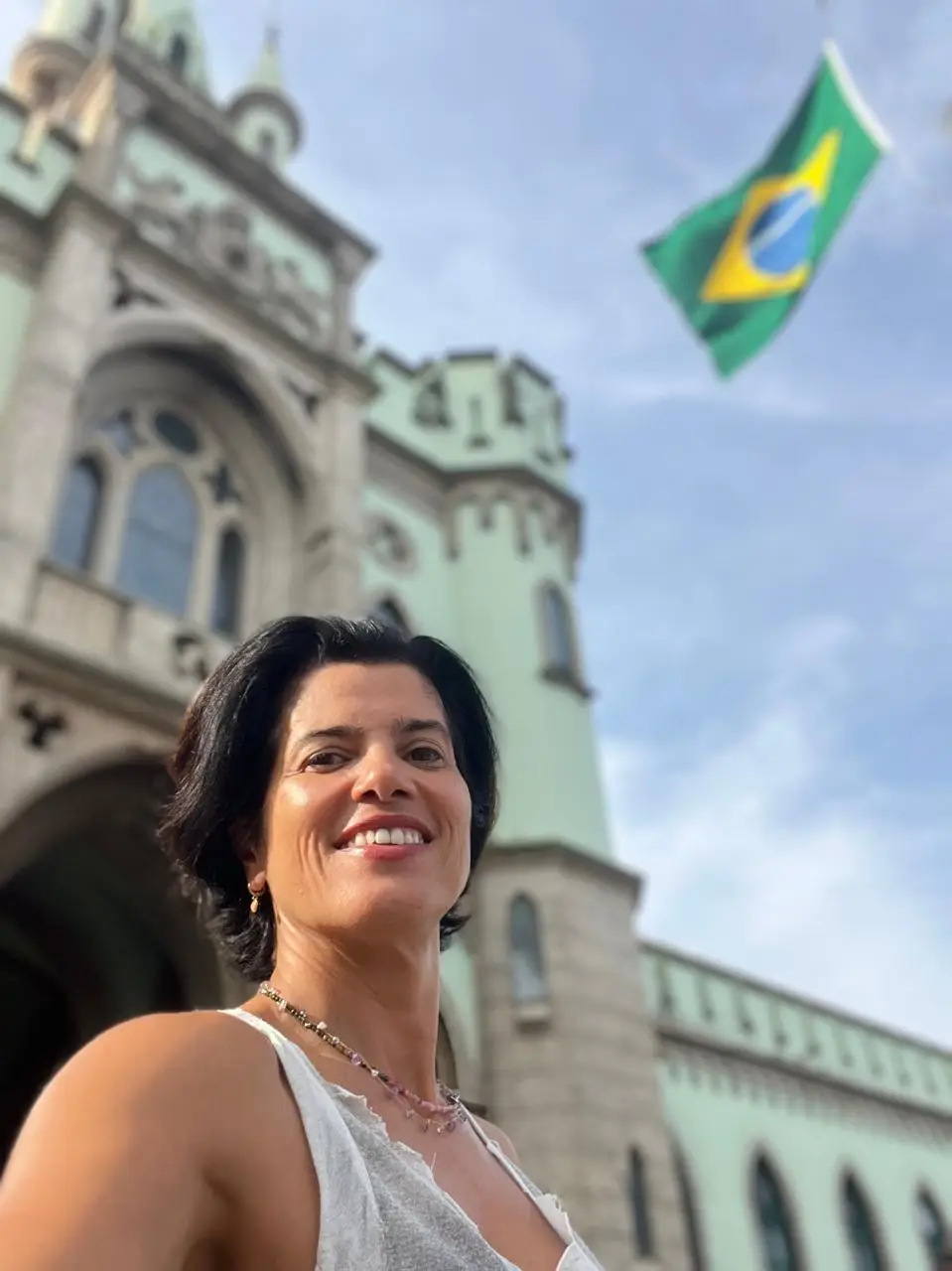 A moment from a tour guided by Andréa